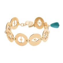 Artistic bracelet from the Peru collection 