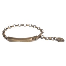 Men’s chain bracelet from the Lava collection