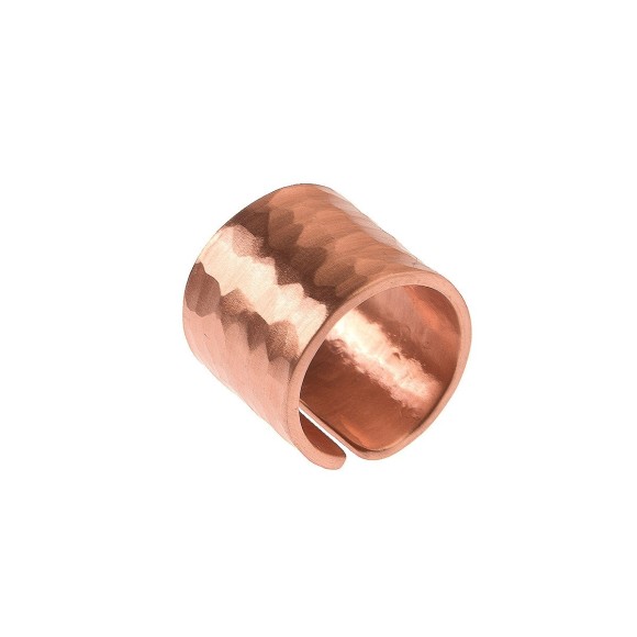 Copper wide ring from the Eternal collection - EP31 - ORSKA jewelry