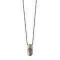 Oxidized necklace from the Pills collection with a pill-shaped pendant PN31-5 ORSKA jewelry