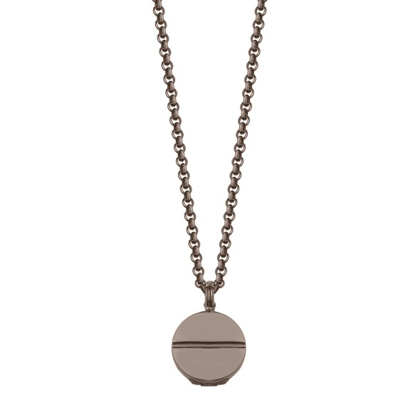 Oxidized locket necklace from the Pills collection PN42-1- ORSKA jewelry