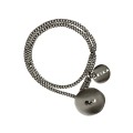 Delicate oxidized double bracelet from the Rundo collection RA18 ORSKA jewelry