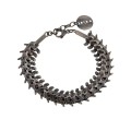 Bracelet from the Fossil collection made of brass snake vertebrae - FOA36-4 - ORSKA jewelry