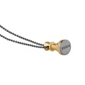 Silver necklace with gold chess queen from the Vintage ORSKA collection