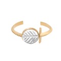 Gold-plated bracelet with cut crystal from the Julia collection by ORSKA