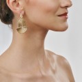 Hanging stud earrings from the Holos HOK42-2 ORSKA collection