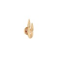 Gold pin with red crystal from Holos HOB14-3 ORSKA collection