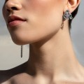 Asymmetrical earrings from the Morocco collection  by ORSKA