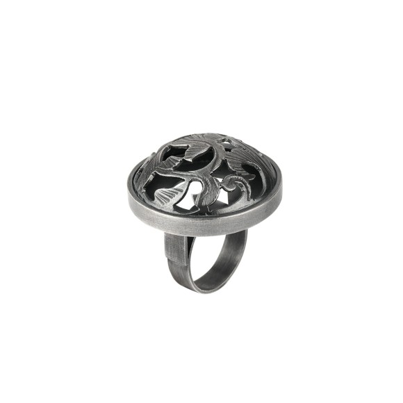 Ring with openwork decoration from the Morocco collection MRP46-1 ORSKA