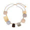 Short necklace with colorful ceramics from the Monumental collection MTN159-1 ORSKA