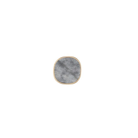 Grey pin with ceramics from the Monumental collection MTB26-1 ORSKA