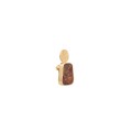 Gold pin with ceramics from the Monumental collection MTB26- ORSKA