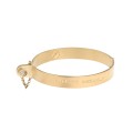 Gold-plated bracelet with the possibility of personalization MHA62-1 ORSKA