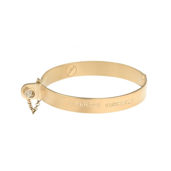 Gold-plated bracelet with the possibility of personalization MHA62-1 ORSKA