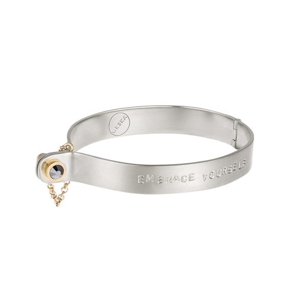 Silver bracelet with the option of personalization MHA74-1 ORSKA