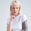 Asymmetrical post earrings from the New Stone collection NSK32-4 ORSKA