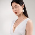 Necklace with a large snake pendant by ORSKA
