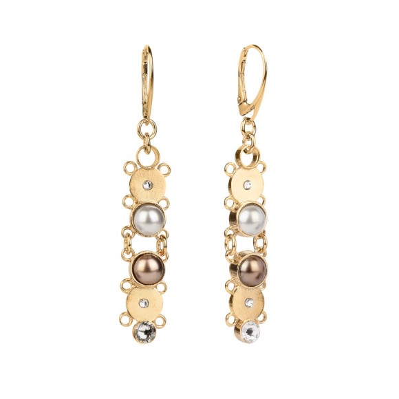 Wiszące kolczyki z kolekcji Soda na biglu angielskim SK44-1 ORSKA