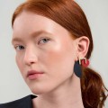 Geometryczne, kolorowe kolczyki z kolekcji Tache TAK46-2-2 ORSKA