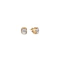 Złote kolczyki z surowymi diamentami z kolekcji Verum VRK84-3 ORSKA