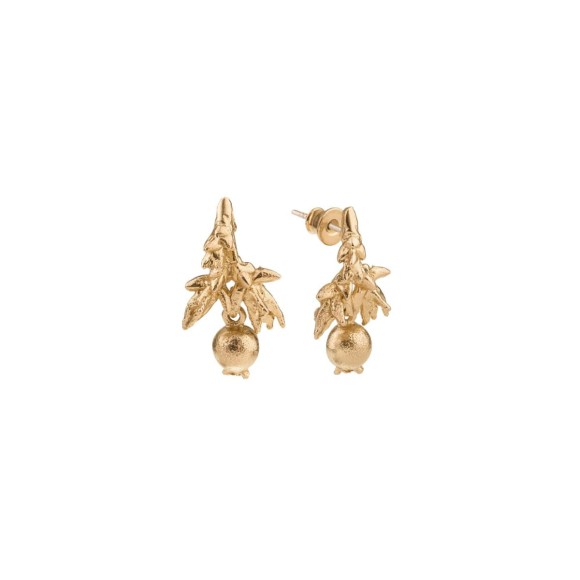 Jagodowe kolczyki z kolekcji Bery