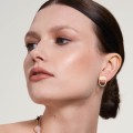 Asymetryczne kolczyki z onyksem z kolekcji Gelato w stylu boho GEK28-1 ORSKA