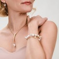 Eleganckie, pozłacane kolczyki z kolekcji Parer
