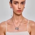 Amulet pendant on a labradorite cord from the Semios collection SMN86-1 -ORSKA