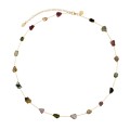 Long necklace with colorful tourmalines from the Aurora collection