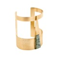 Wide bracelet – jade cuff from the Guatemala collection – ORSKA jewelry