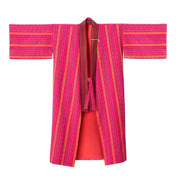 Limited fuchsia MAXI kimono from the Guatemala collection – ORSKA
