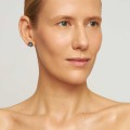 Stud earrings with a blue stone from the Gelato collection - ORSKA