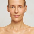 Stud earrings with a blue stone from the Gelato collection - ORSKA jewelry