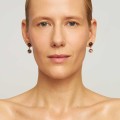 Purple earrings with amethyst from the Gelato collection - ORSKA