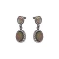 Silver earrings with labradorite from the Semios collection - ORSKA jewelry