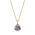 Necklace with a hand-decorated pendant from the Minakari collection - ORSKA