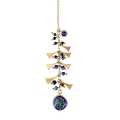 Necklace with colorful pendants from the Minakari collection - ORSKA jewelry