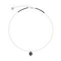 Necklace with a delicate pendant from the Minakari collection - ORSKA jewelry