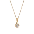 Necklace with uncut diamond from the Verum collection