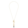 Necklace with a black jade pendant from the Guatemala collection