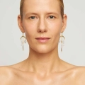 Boho pearl earrings from the Perle collection - ORSKA jewelry