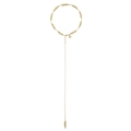 Gold-Plated Wheat Ear Necklace - Bery Collection