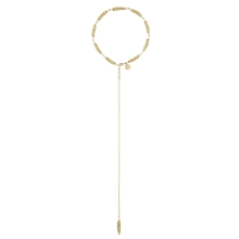 Gold-Plated Wheat Ear Necklace - Bery Collection