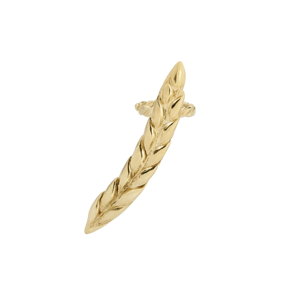 Wheat Ear Ear Cuff Earring from the Bery Collection - ORSKA Jewelry