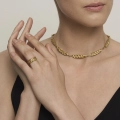 Gold-Plated Wheat Ear Ring - ORSKA Bery Collection