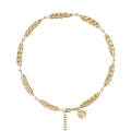 Gold-Plated Wheat Ear Choker - ORSKA Bery Collection