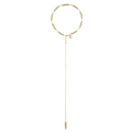 Gold-Plated Wheat Ear Necklace - Bery Collection