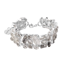Herkimer bracelet from the Aurora collection