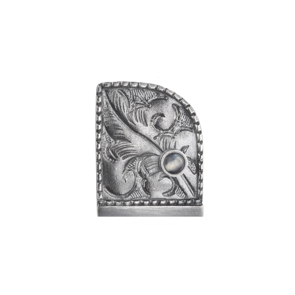Silver-Plated Pin from the Nepal Collection - ORSKA Jewelry