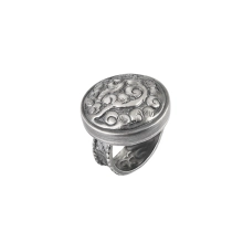Hand-decorated ring from the Nepal collection